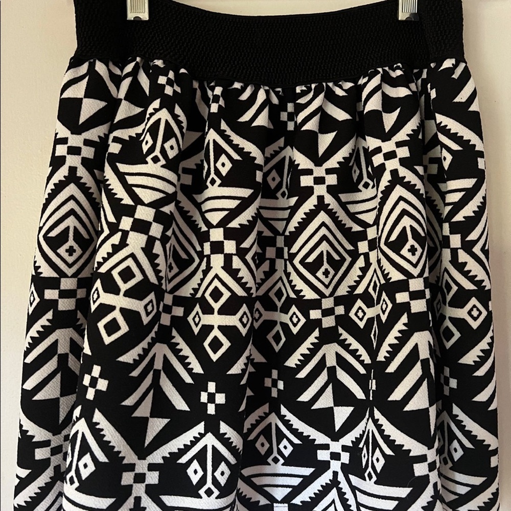 Tribal Mini Skirt